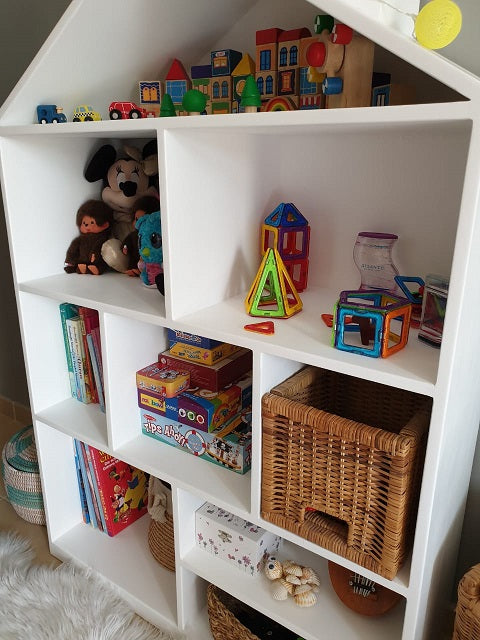 Dollhouse Bookcase Kallax Barbie House Dollhouse Storage Shelf