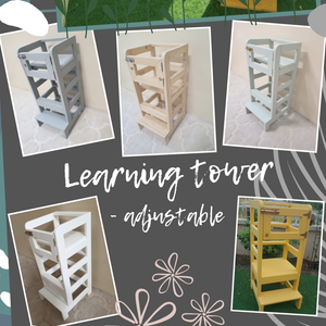 Learning tower - adjustable