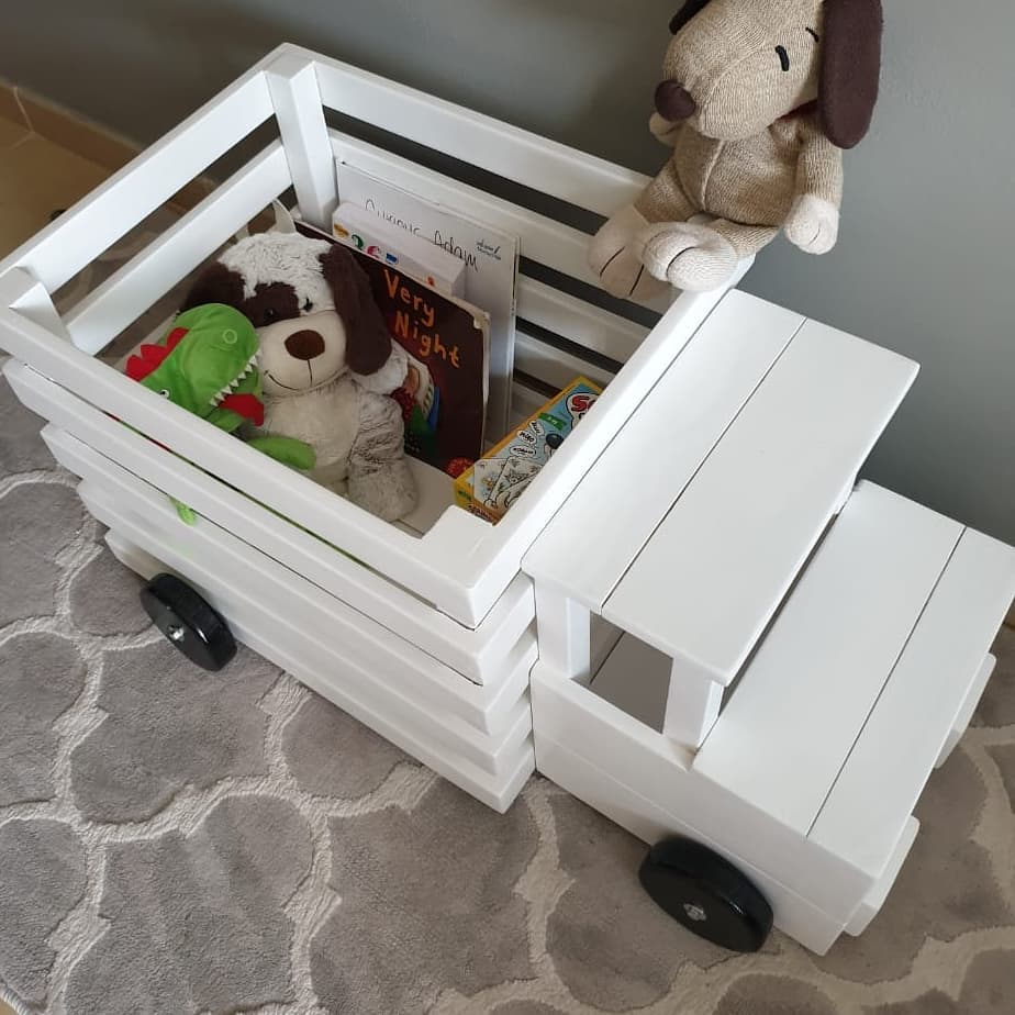 Toy storage truck Mud Kitchens Carpentry