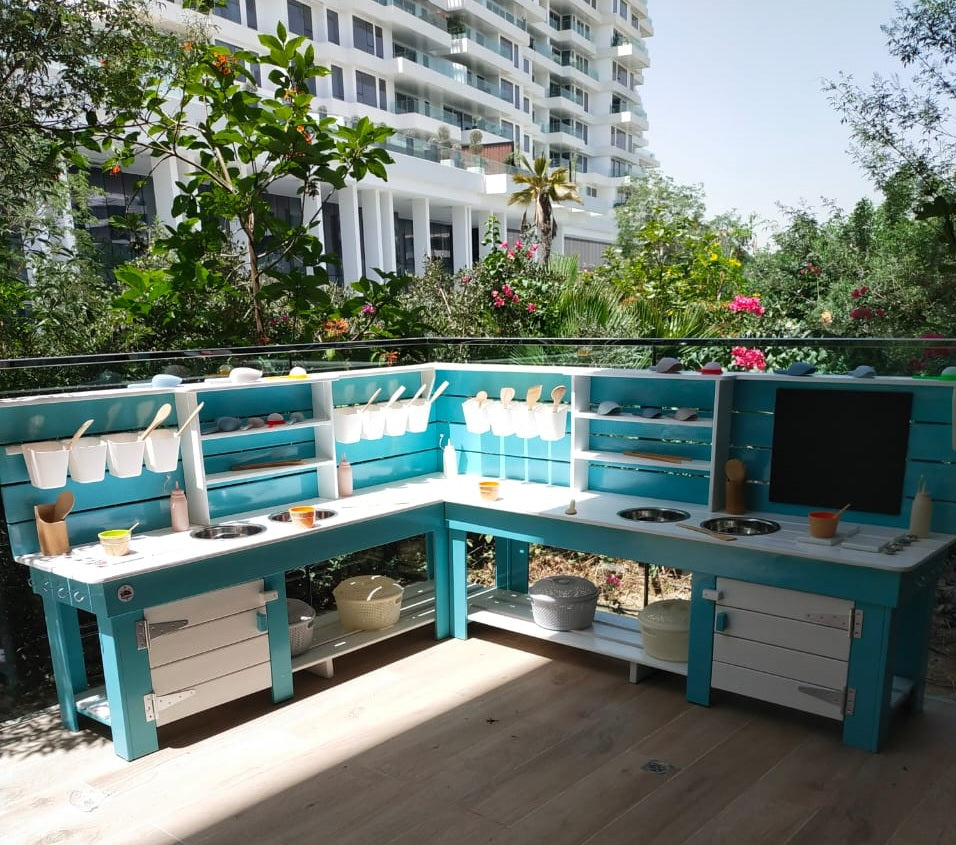 The Duck Family Mud Kitchen