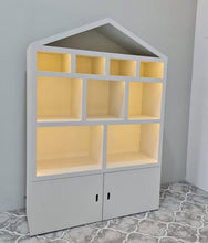 House cabinet with LED lights - large