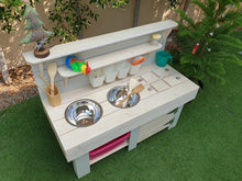 Mud Kitchen 2 in 1 with hidden water table