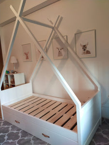 Bed Finn with underbed/storage drawer