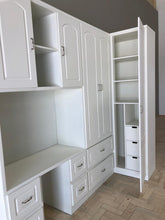 Storage cabinet with writing desk - Please contact us for custom furniture quotations