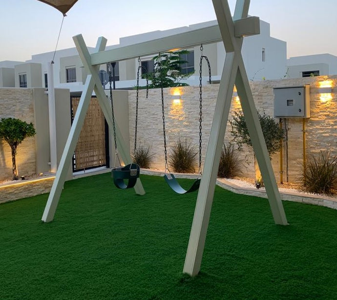 A-Frame Swing with 2 seats