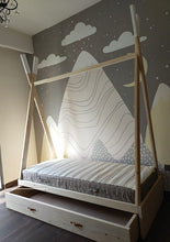 Teepee Bed with underbed/ storage drawer
