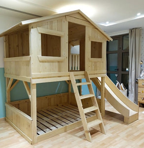Treehouse Bunk Bed (with ladder)