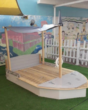 Ahoy boat sandpit - available in two sizes